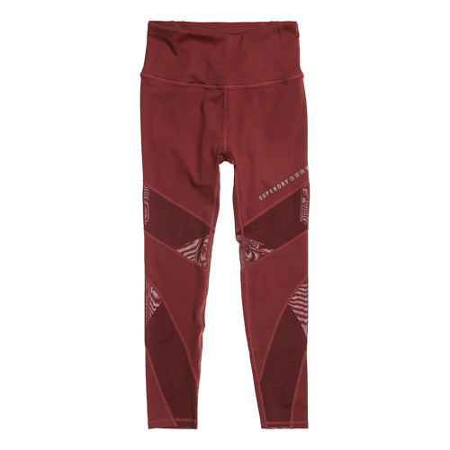 Superdry Γυναικείο κολάν Training Mesh 7/8 Leggings
